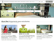 Tablet Screenshot of aluni.net